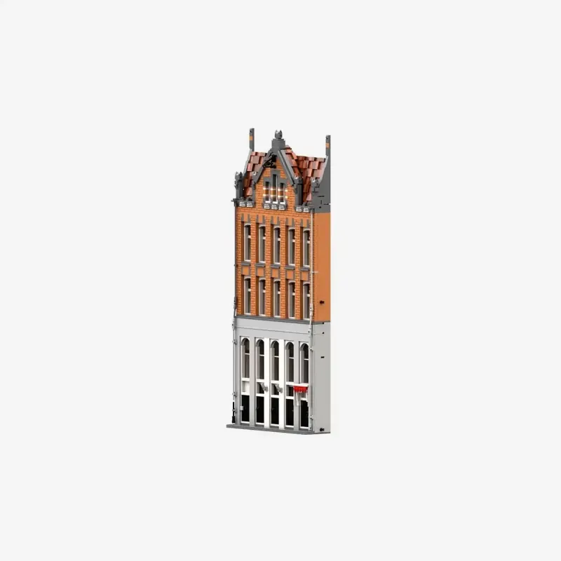 dutch house facade Amstel 8