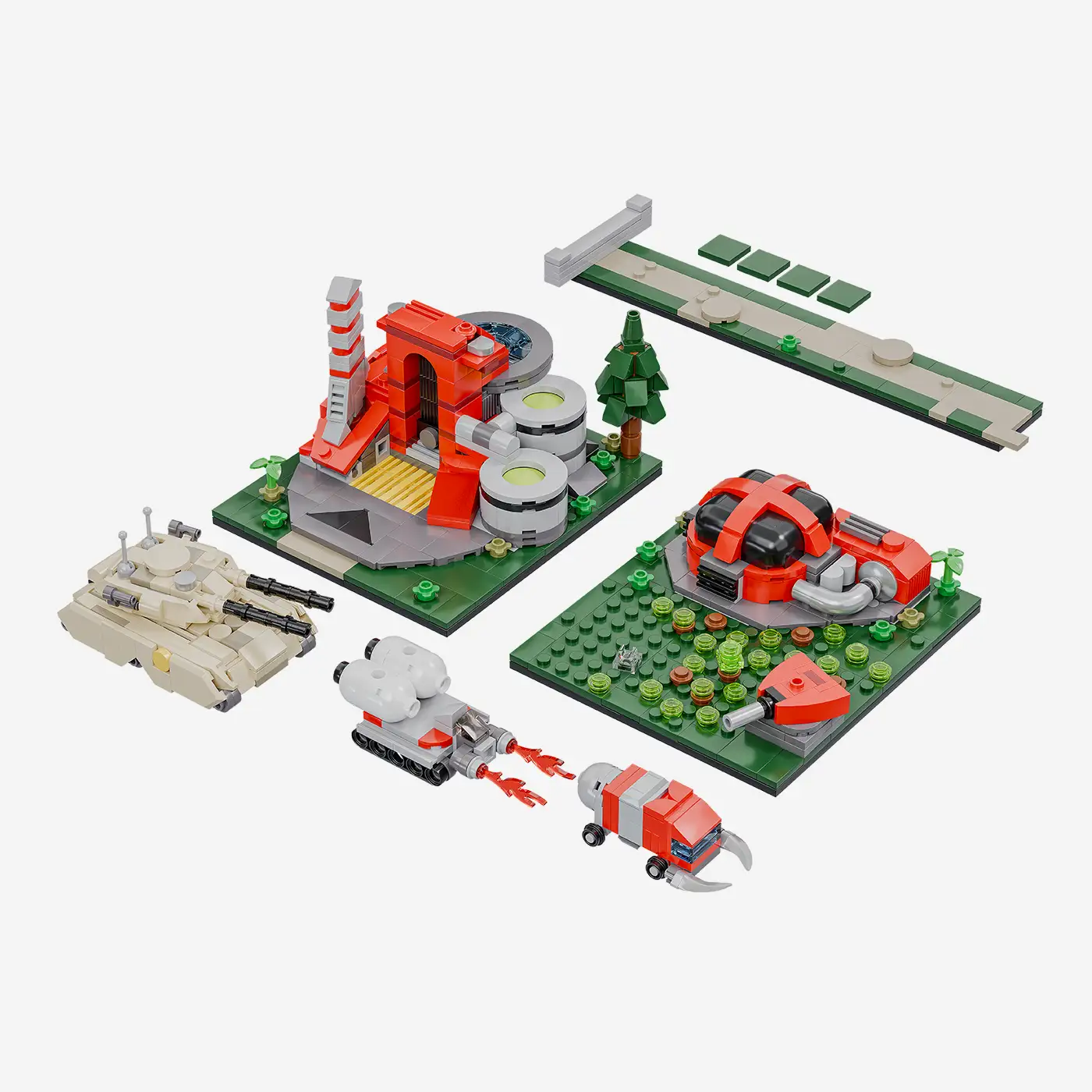 Crystal Conflict: Refinery + Silo