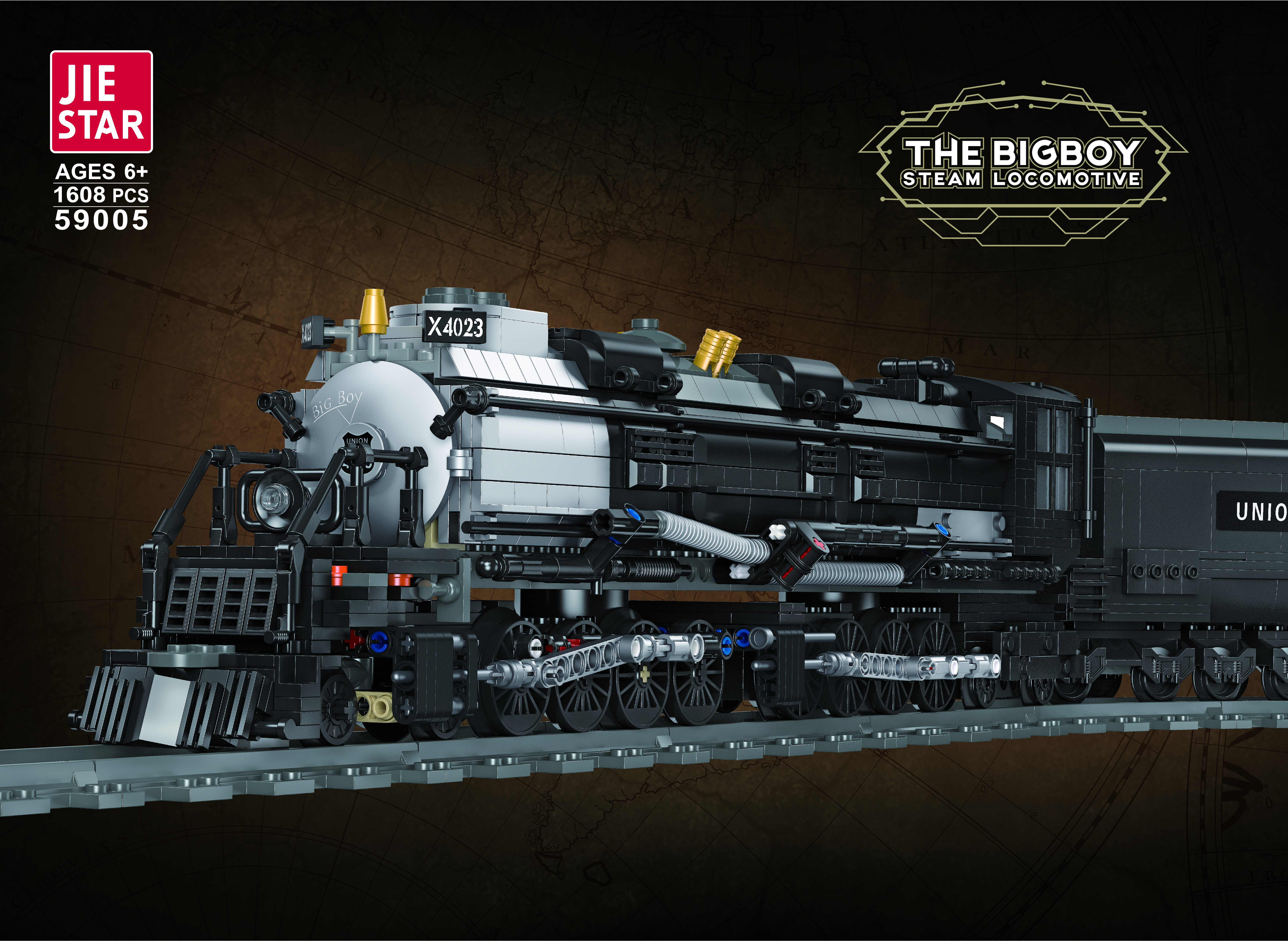 The Bigboy Steam Locomotive