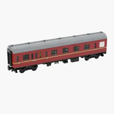 Scottish museum railway - 2nd class and souvenier shop (8w)