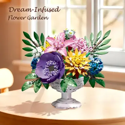 Dream-Infused Flowers Garden