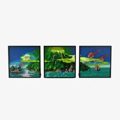 Die drei ???: 3D Bild: Toteninsel