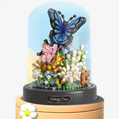 Butterfly dance (diamond blocks)