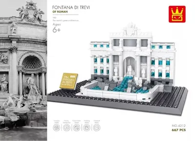 Trevi Fountain - Old