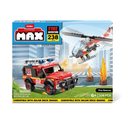 MAX Adventure Fire Rescue Playset