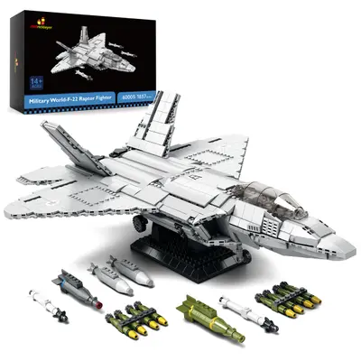 F-22 Raptor Fighter Jet Building Block Set