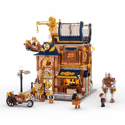 Steampunk Mechanical Workshop