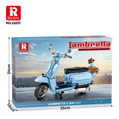 RETRO SCOOTER （Blue）