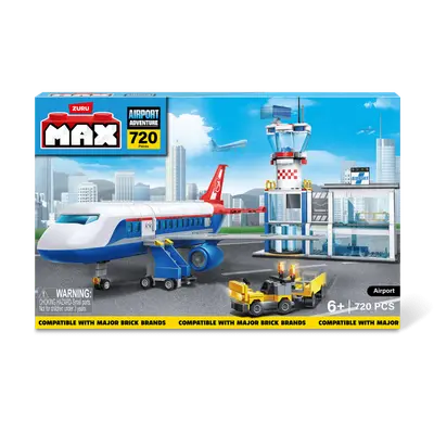 MAX Adventure Airport Playset