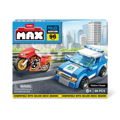 MAX Adventure Police Chase Playset