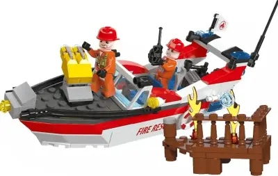Fireboat Fire Speedboat